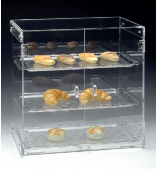 POLİKARBONAT TEPSİLİ TEŞHİR STANDI 45 X 31 X H:46 Cm